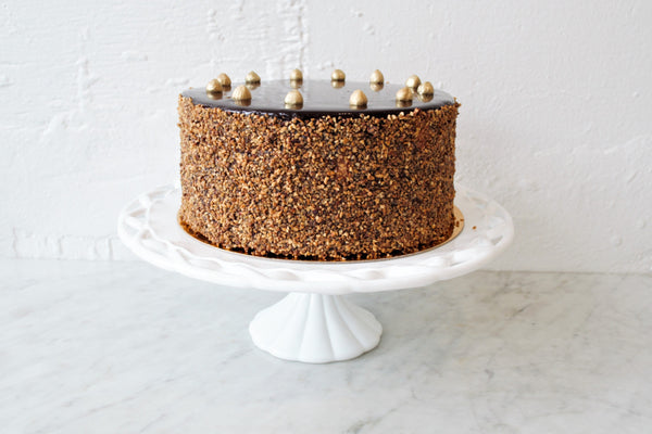 Chocolate Coffee Hazelnut Cake